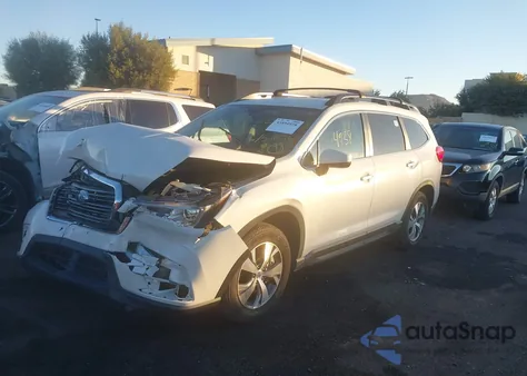 2020 Subaru Ascent Premium z USA, uszkodzony, nr VIN 4S4WMACD8L3448312